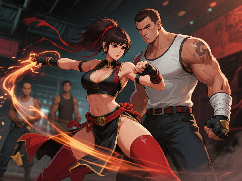 安迪缺席，不知火舞唯有依靠他