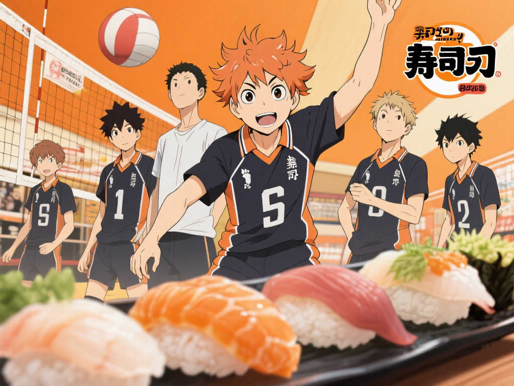《排球少年！！》携手寿司郎，人气联名活动今日启动！