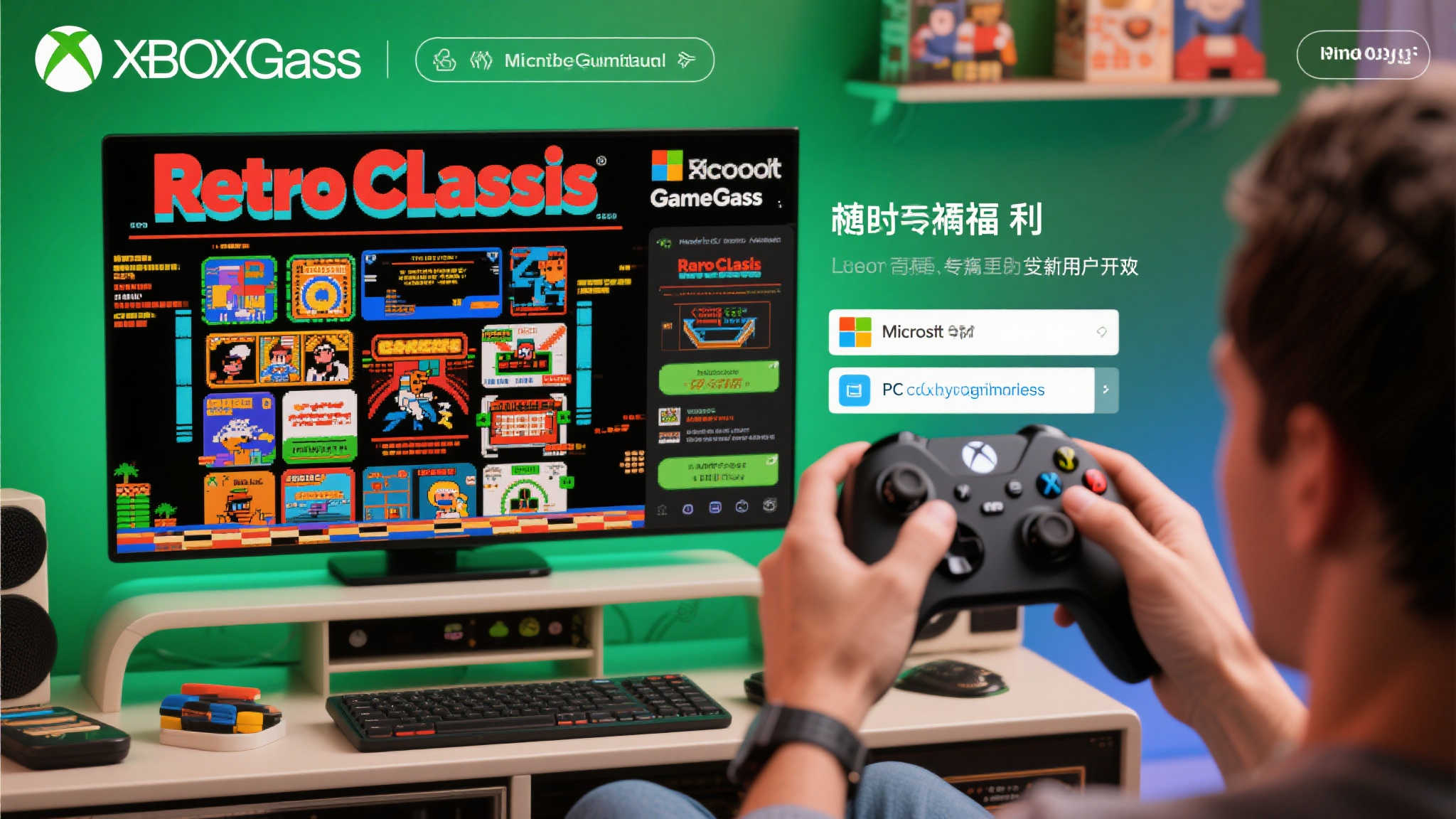 微软Retro Classics震撼上线！GamePass用户畅玩怀旧经典游戏
